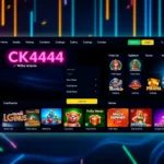 Convenient ck4444 com login interface on a modern gaming platform with easy access and vibrant visuals, enhancing user safety and engagement for online bettors.