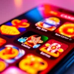Screenshot of the ck999 app showcasing casino games on a smartphone for seamless betting experience on iOS and Android.