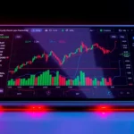 Promotional graphic illustrating aicoin下载 with real-time crypto charts on a user-friendly interface, highlighting secure trading and data monitoring features for investors.