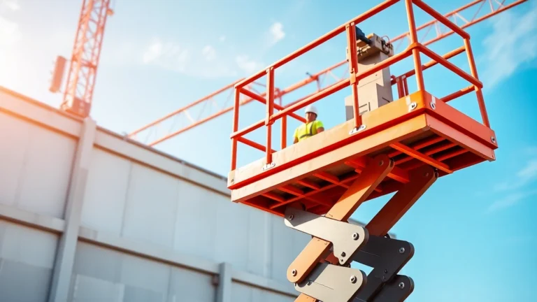 Maximize Site Efficiency with Reliable Scissor Lift Rental Solutions