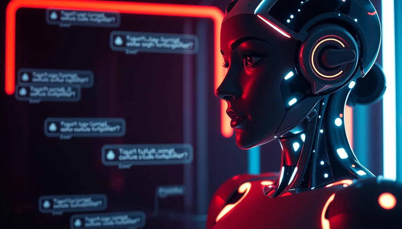 Engaging nsfw ai chat session with realistic AI partner in a private, dimly lit digital environment, emphasizing sensual conversation and partner customization for accessibility.