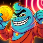 Pepe Meme Coin Price fluctuates amidst vibrant crypto visuals, capturing market excitement